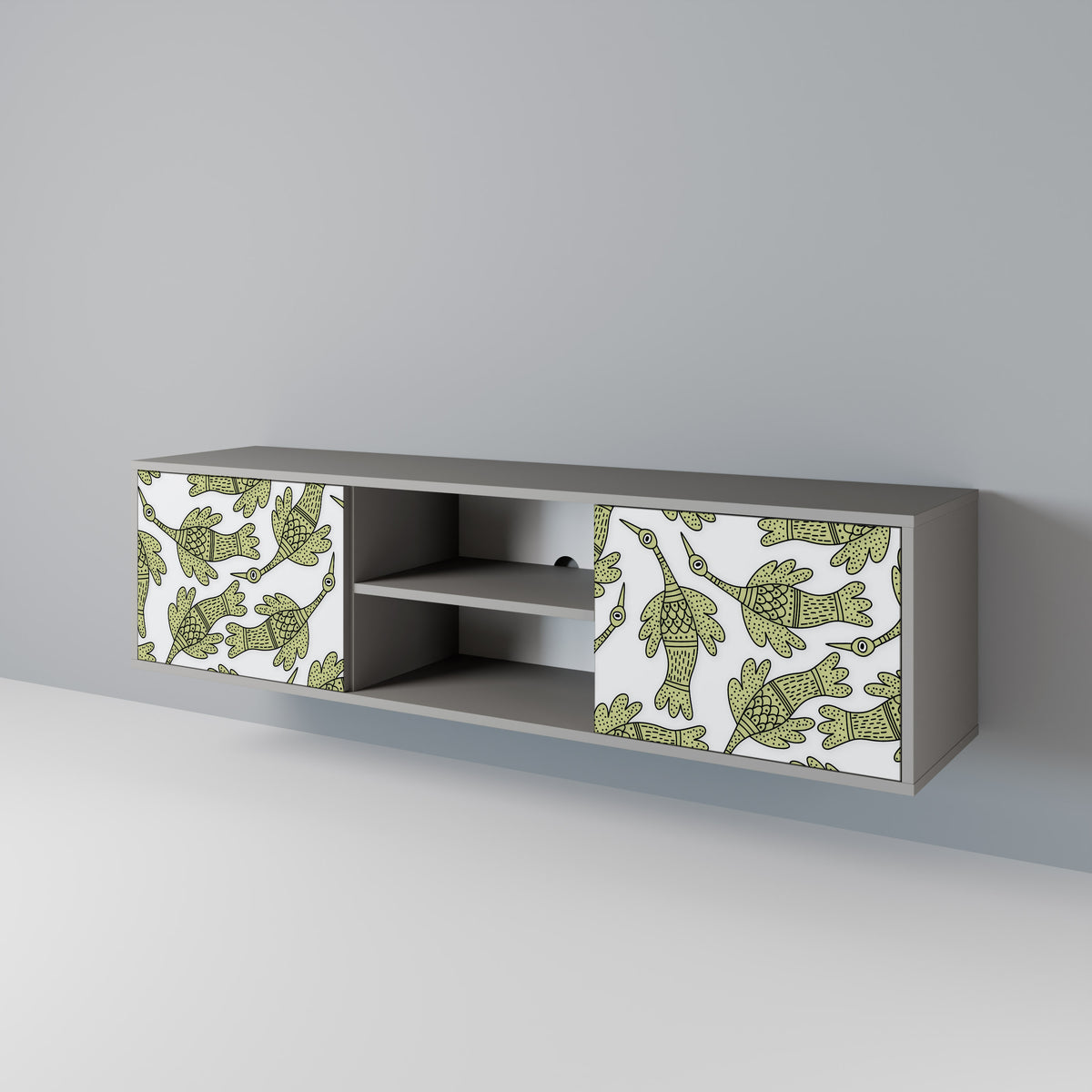 SEEDLING SONGBIRD TV-bänk med två dörrar