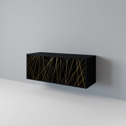 BRIGHT MESH Kompakt TV-bänk med 2 dörrar