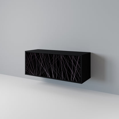 SHIMMER SPIDERGRAM Kompakt TV-bänk med 2 dörrar