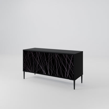 SHIMMER SPIDERGRAM Kompakt TV-bänk med 2 dörrar