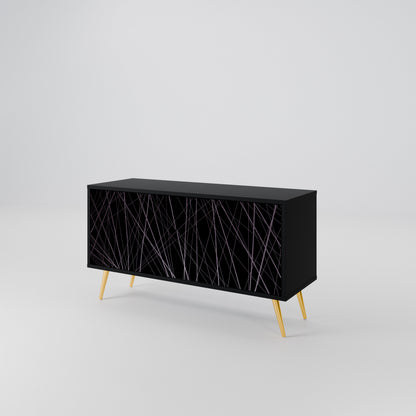 SHIMMER SPIDERGRAM Kompakt TV-bänk med 2 dörrar