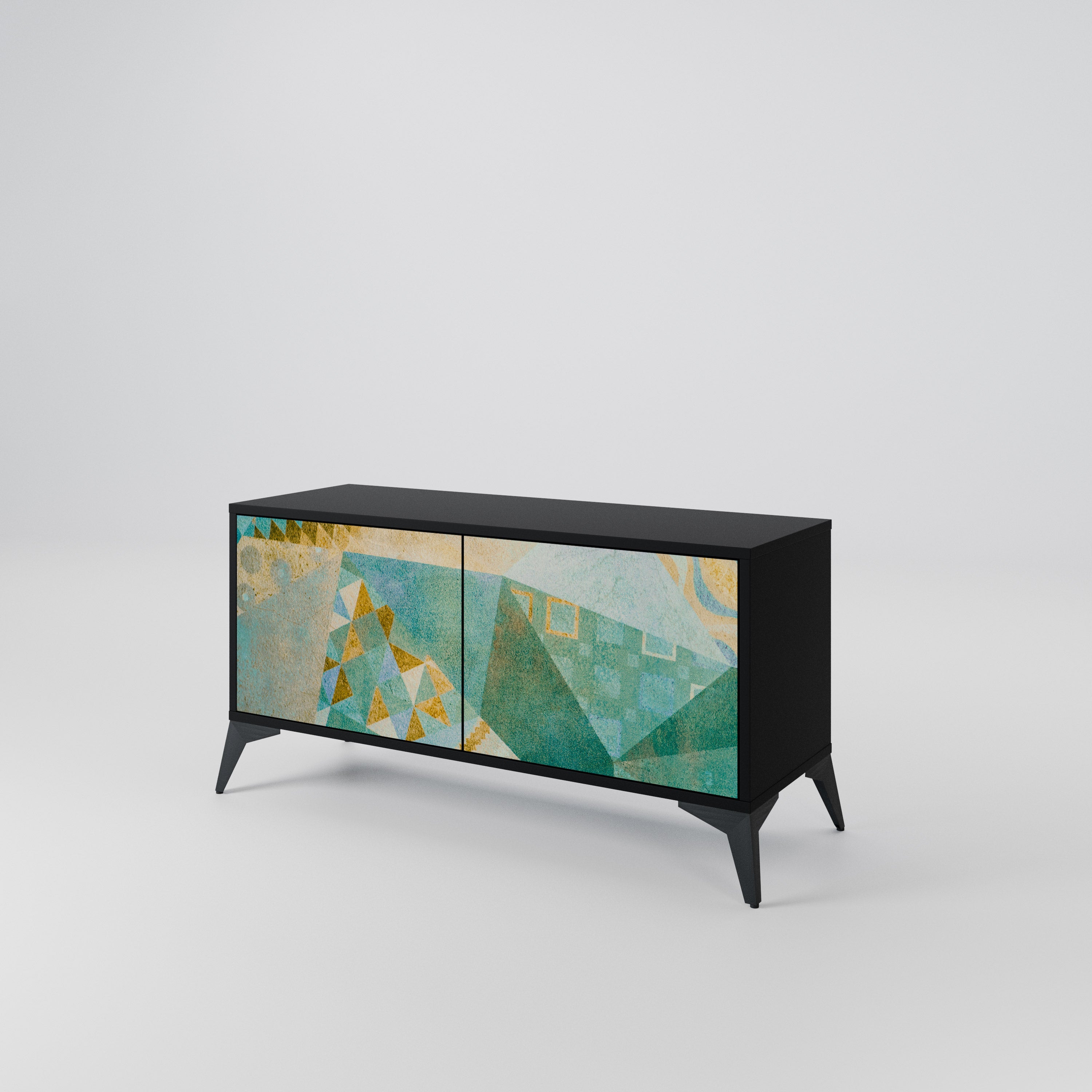 SPECTRUM SPLENDOR Kompakt TV-bänk med 2 dörrar