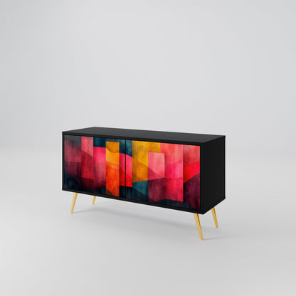 COLORFUL SOUNDS Kompakt TV-bänk med 2 dörrar