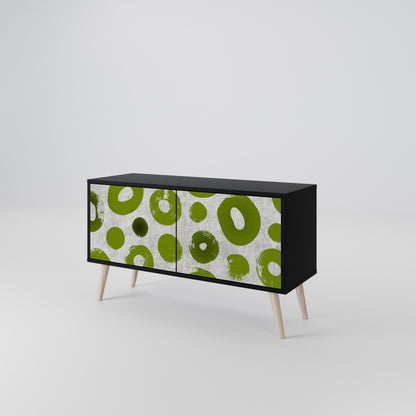 GREEN RHAPSODY Kompakt TV-bänk med 2 dörrar