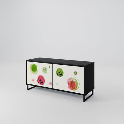 COLORFUL COSMOS Kompakt TV-bänk med 2 dörrar