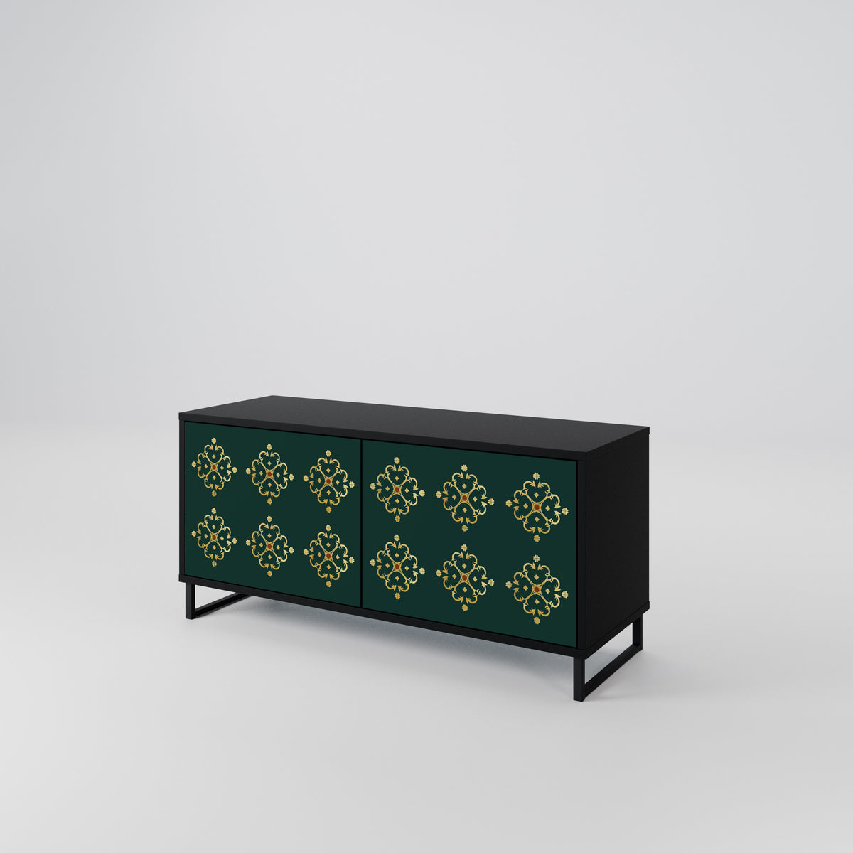 ROYAL MEDALLION Compact 2-Door TV Cabinet