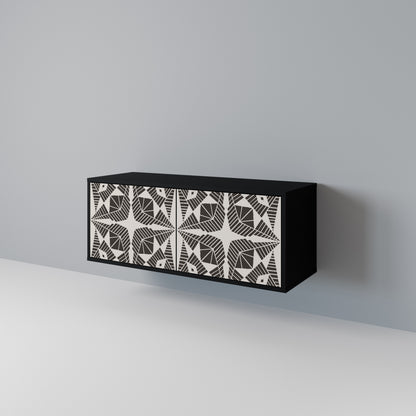 MONOCHROME NEXUS Kompakt TV-bänk med 2 dörrar