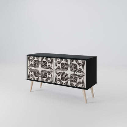 MONOCHROME NEXUS Kompakt TV-bänk med 2 dörrar