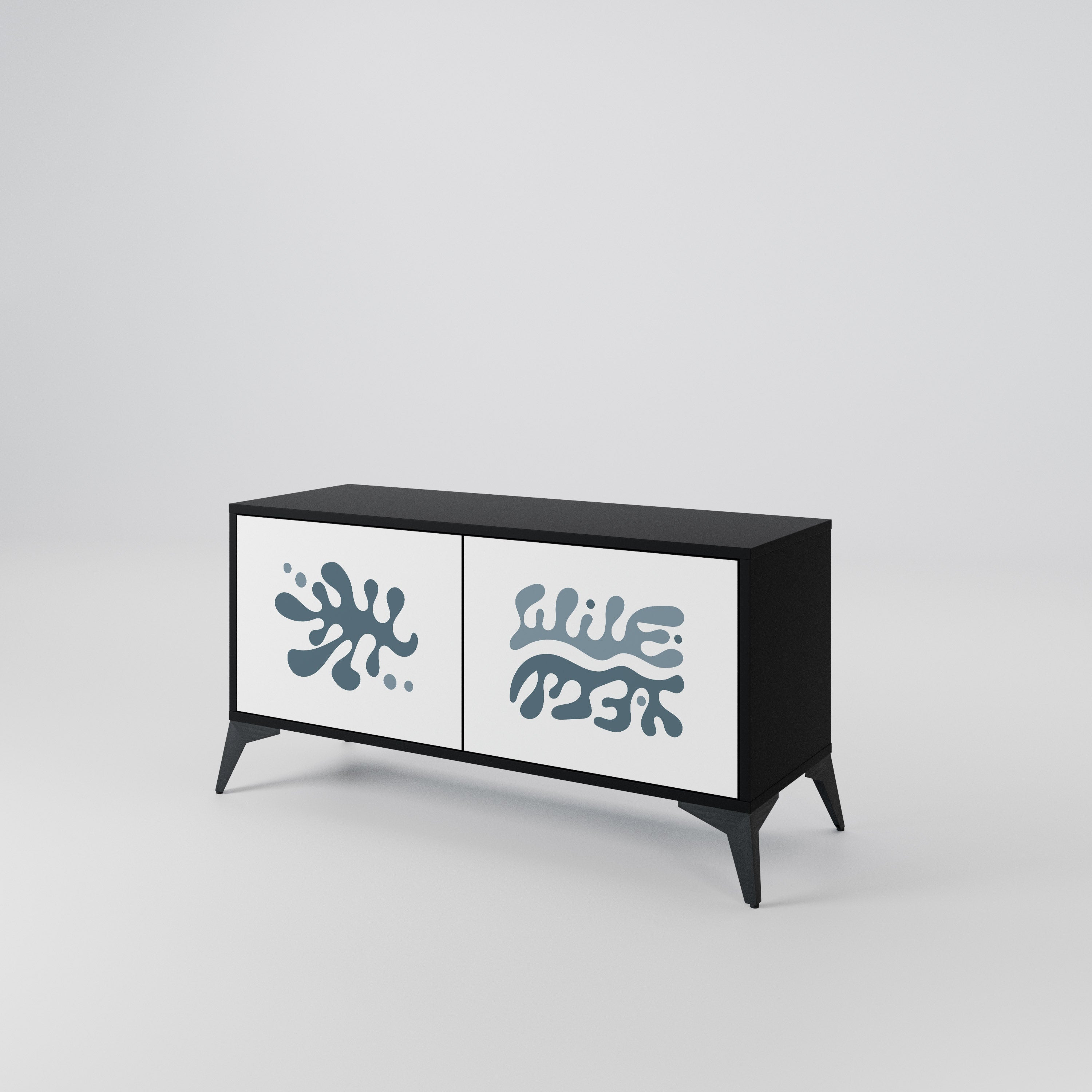 WONDERLAND VEGETATION Kompakt TV-skåp med 2 dörrar