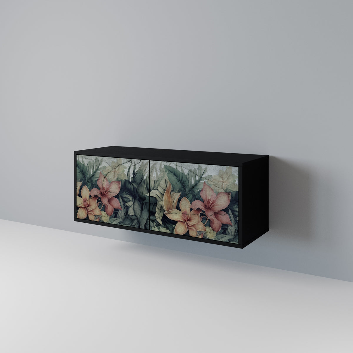 HEAVENLY BLOOM Kompakt TV-bänk med 2 dörrar