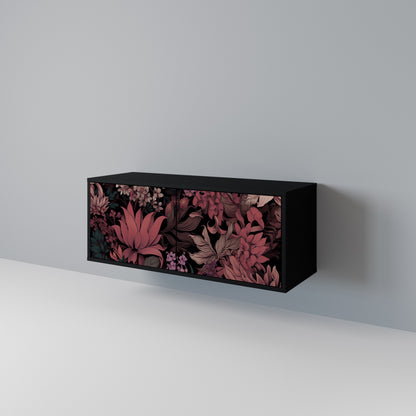 FLORAL WHISPER Kompakt TV-bänk med 2 dörrar