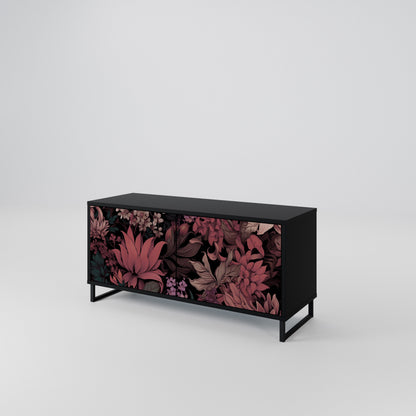 FLORAL WHISPER Kompakt TV-bänk med 2 dörrar