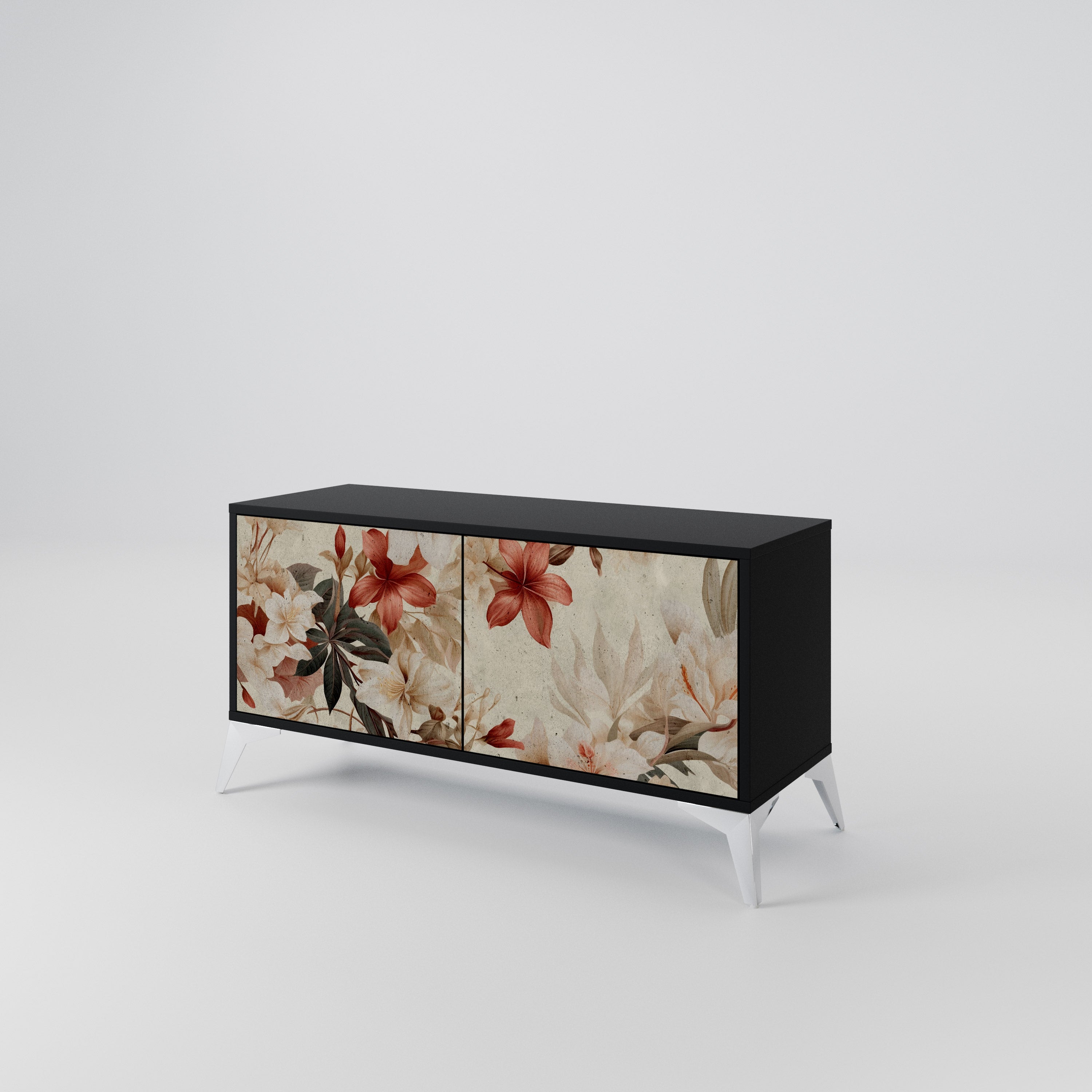 PETAL HARMONY Compact 2-Door TV Cabinet