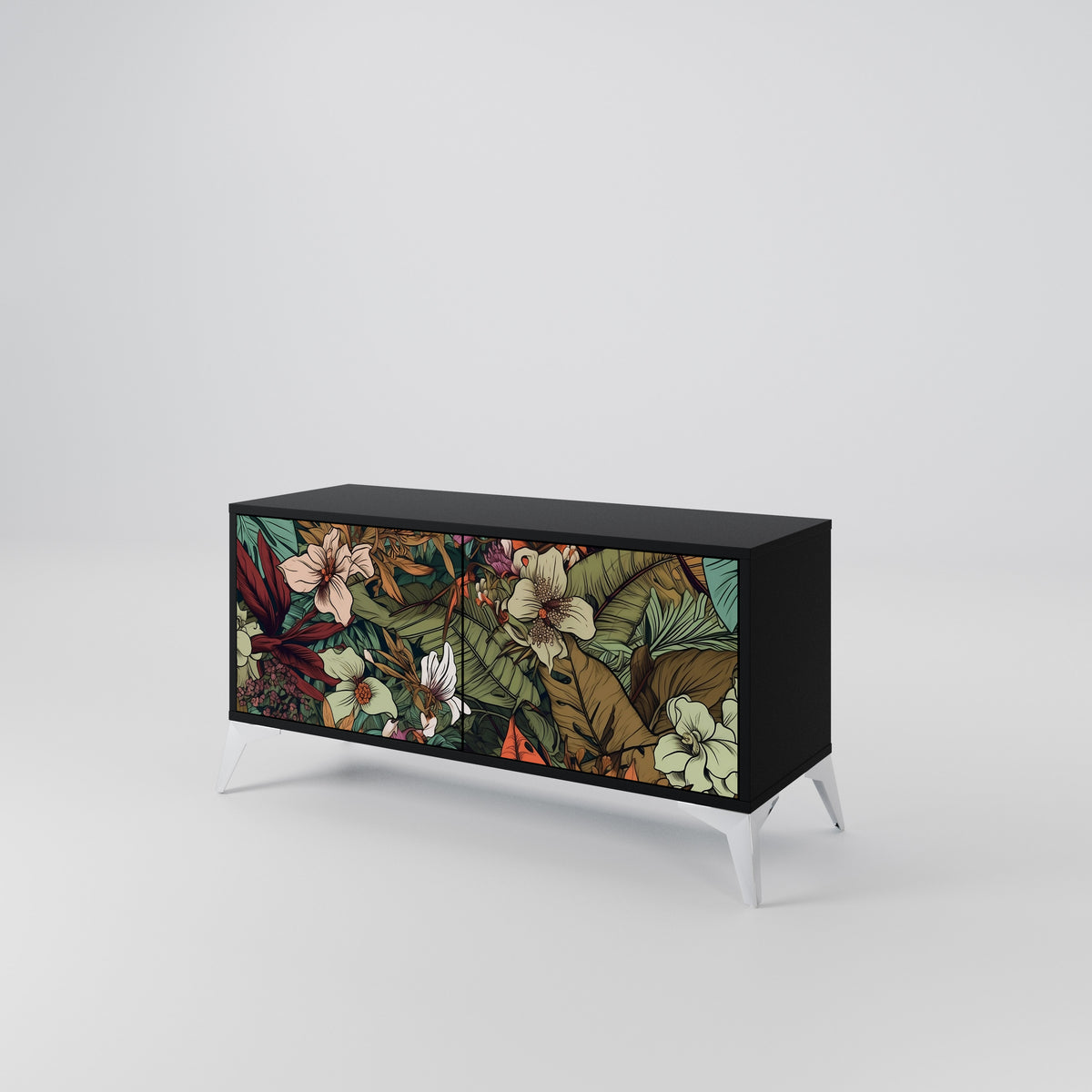 BOTANICAL EMERGENCE Kompakt TV-bänk med 2 dörrar