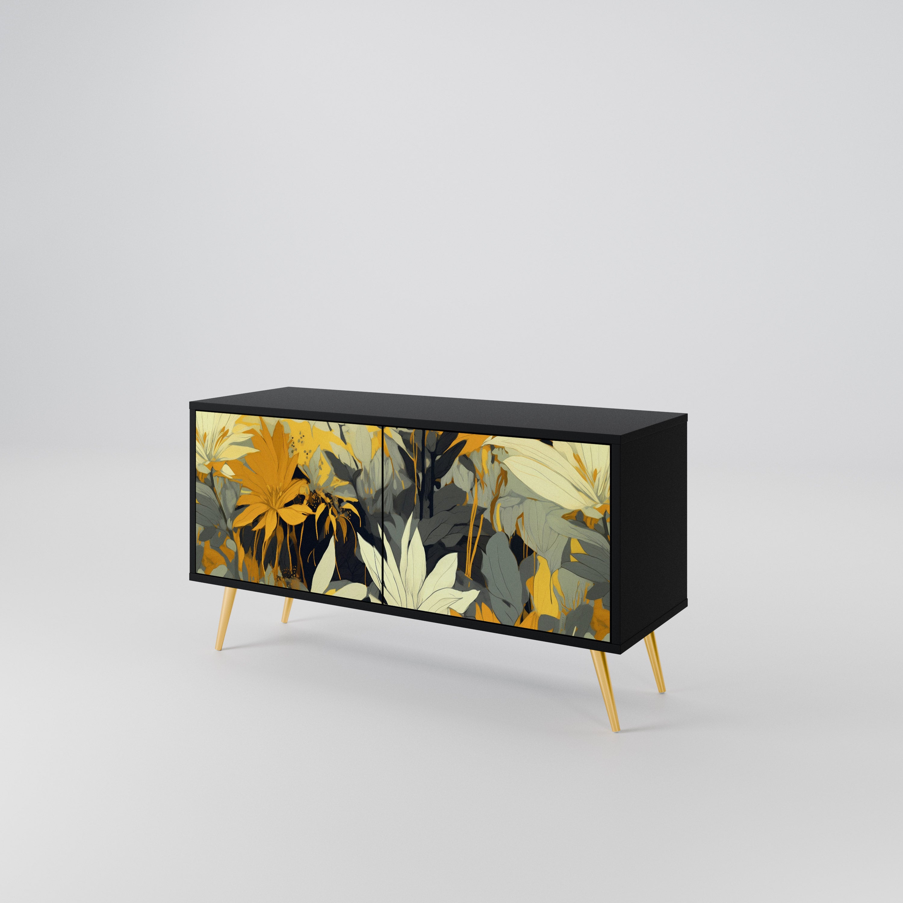 SUNKISSED LILY Compact 2-Door TV Cabinet