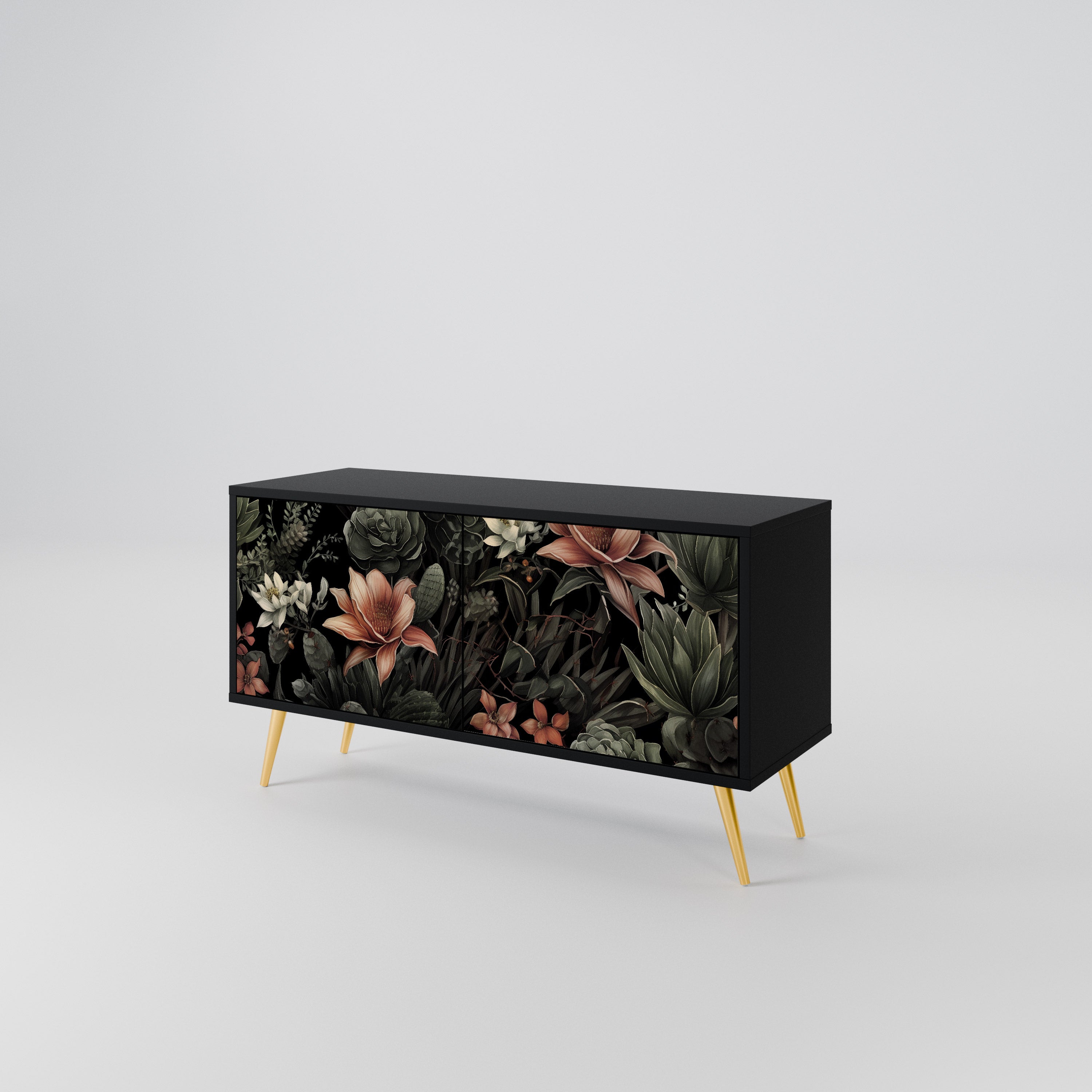 SECRET VERDURE Compact 2-Door TV Cabinet