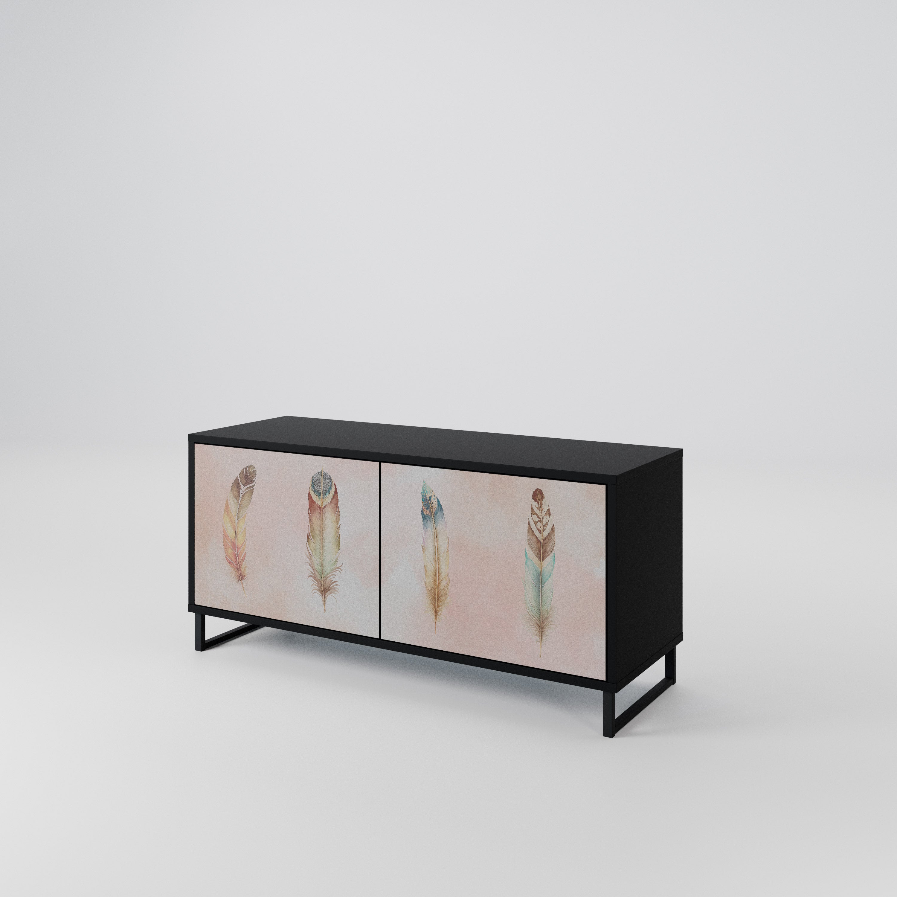 THE DELIQUESCE Compact 2-Door TV Cabinet