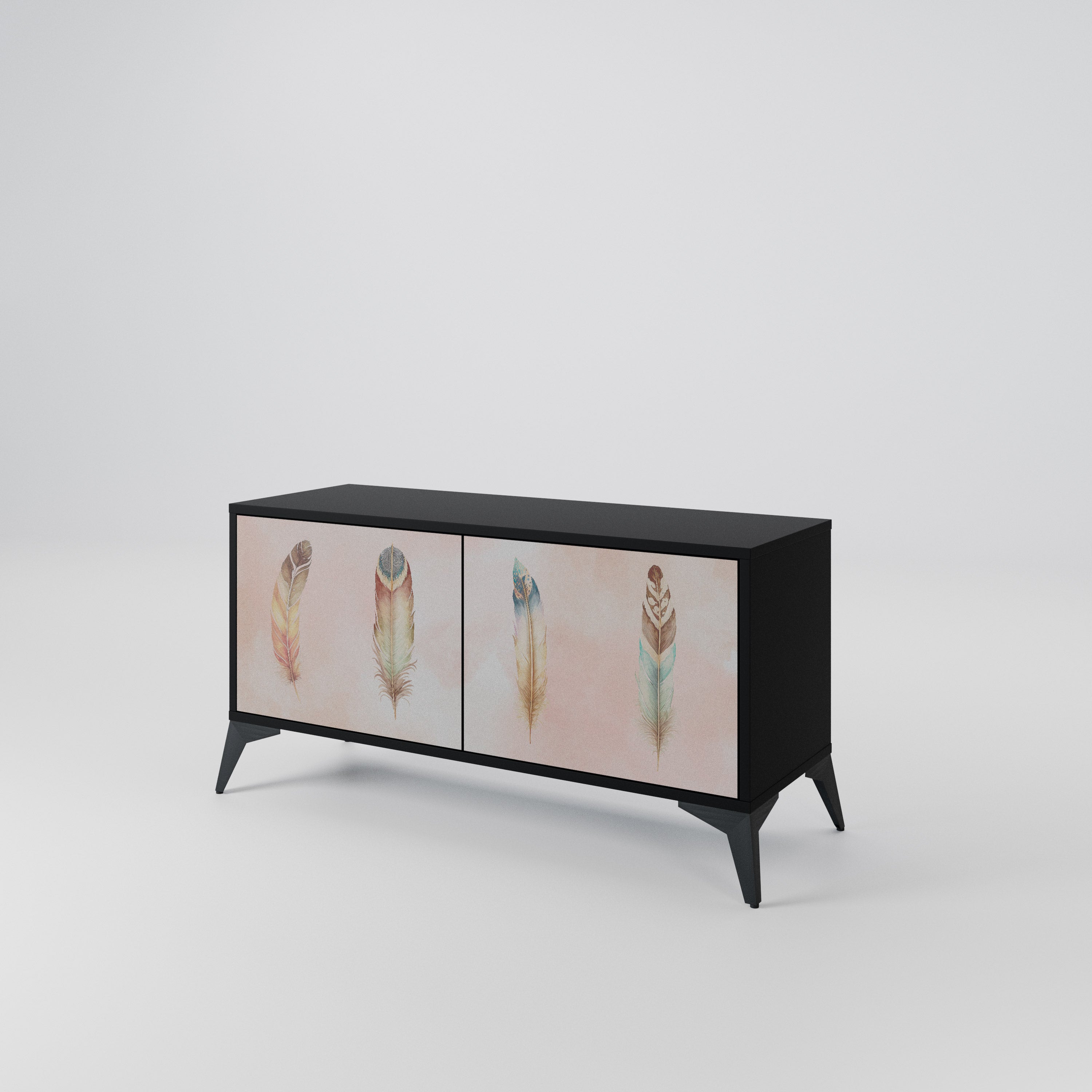 THE DELIQUESCE Compact 2-Door TV Cabinet
