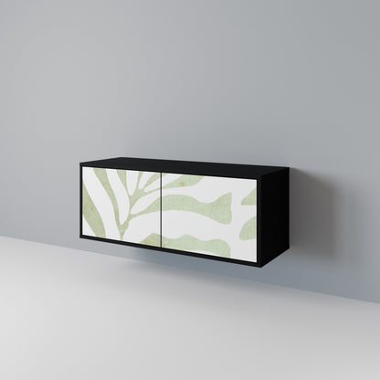 BOTANICAL SPARK Kompakt TV-bänk med 2 dörrar