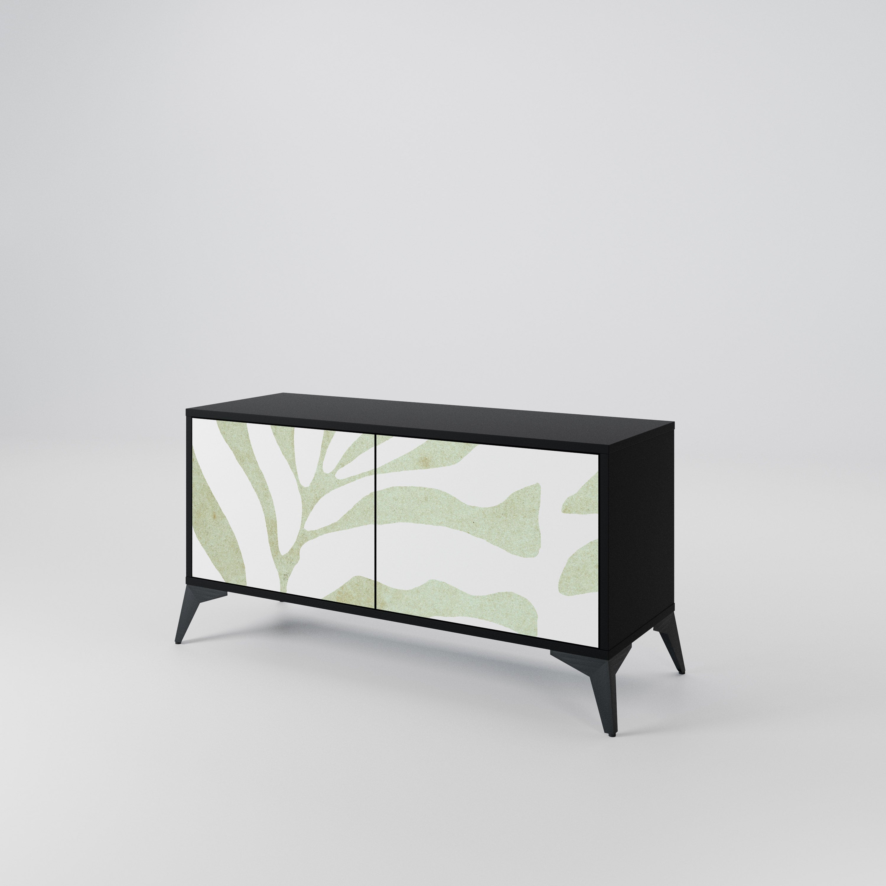 BOTANICAL SPARK Compact 2-Door TV Cabinet
