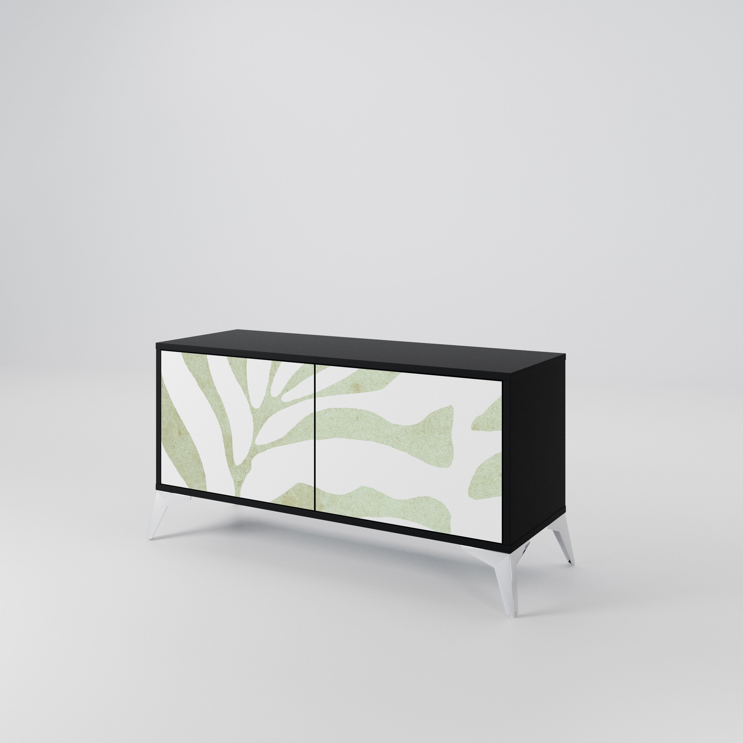 BOTANICAL SPARK Compact 2-Door TV Cabinet