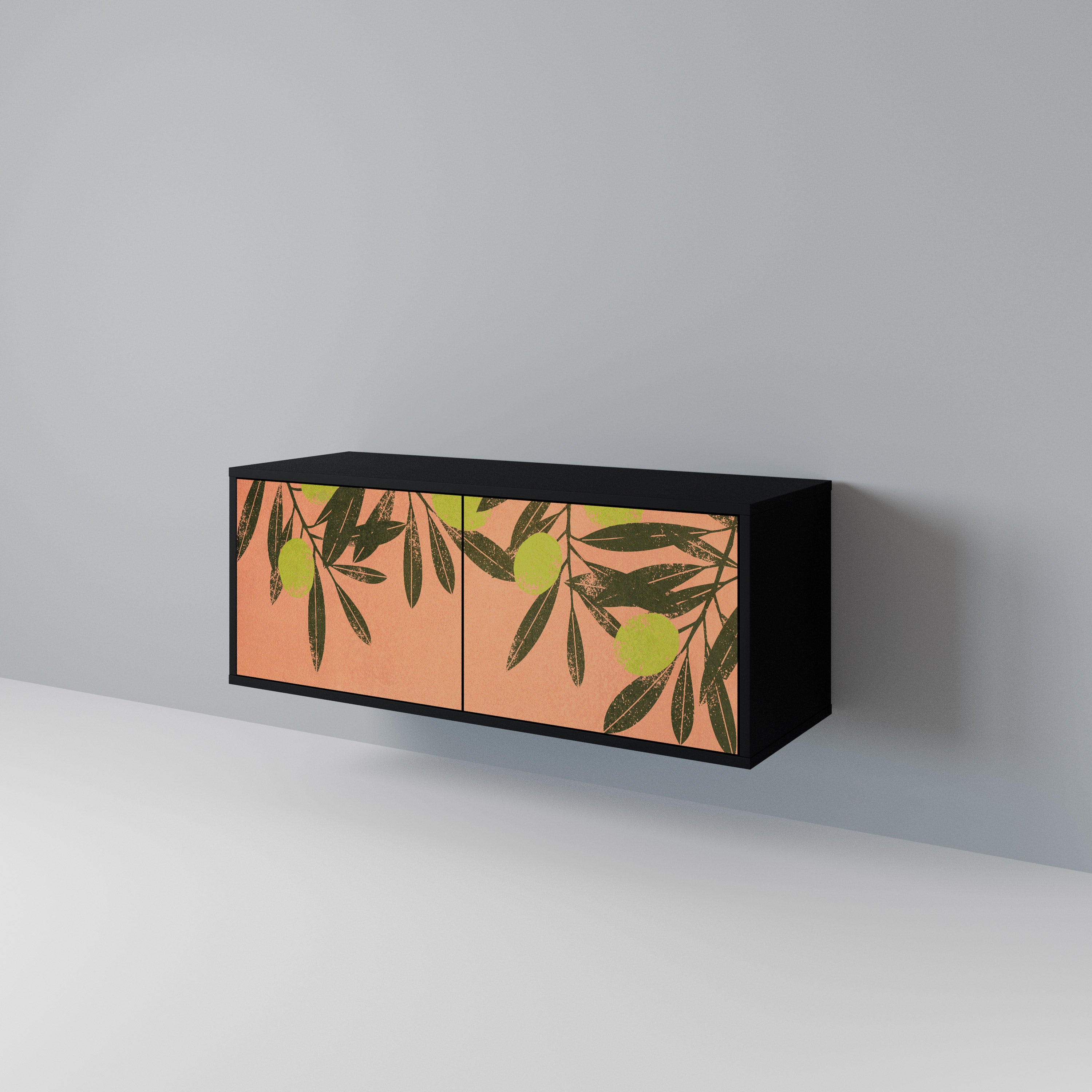 JUICY OLIVES Compact 2-Door TV Cabinet