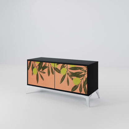 JUICY OLIVES Kompakt TV-bänk med 2 dörrar