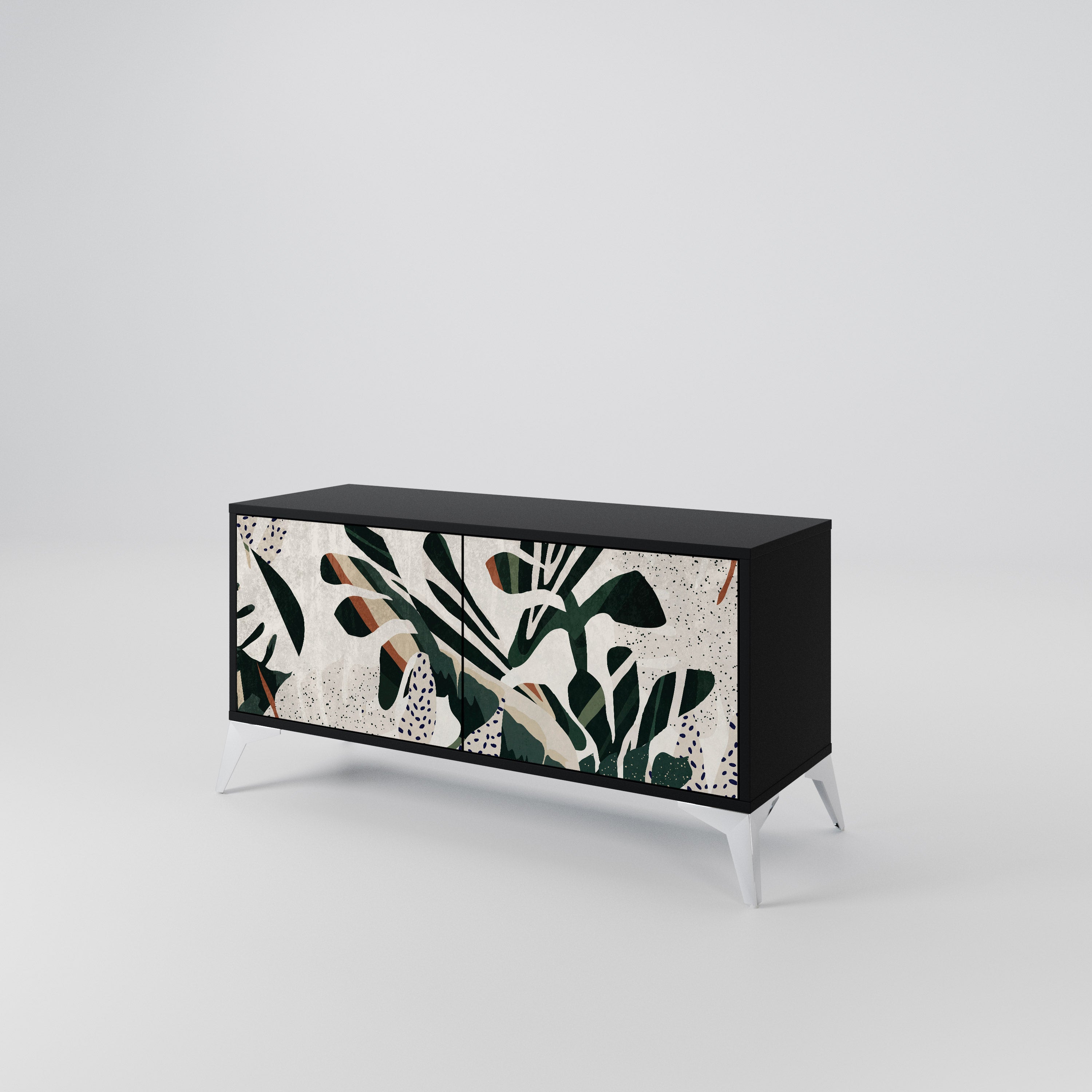 VERDURE FORMATION Compact 2-Door TV Cabinet