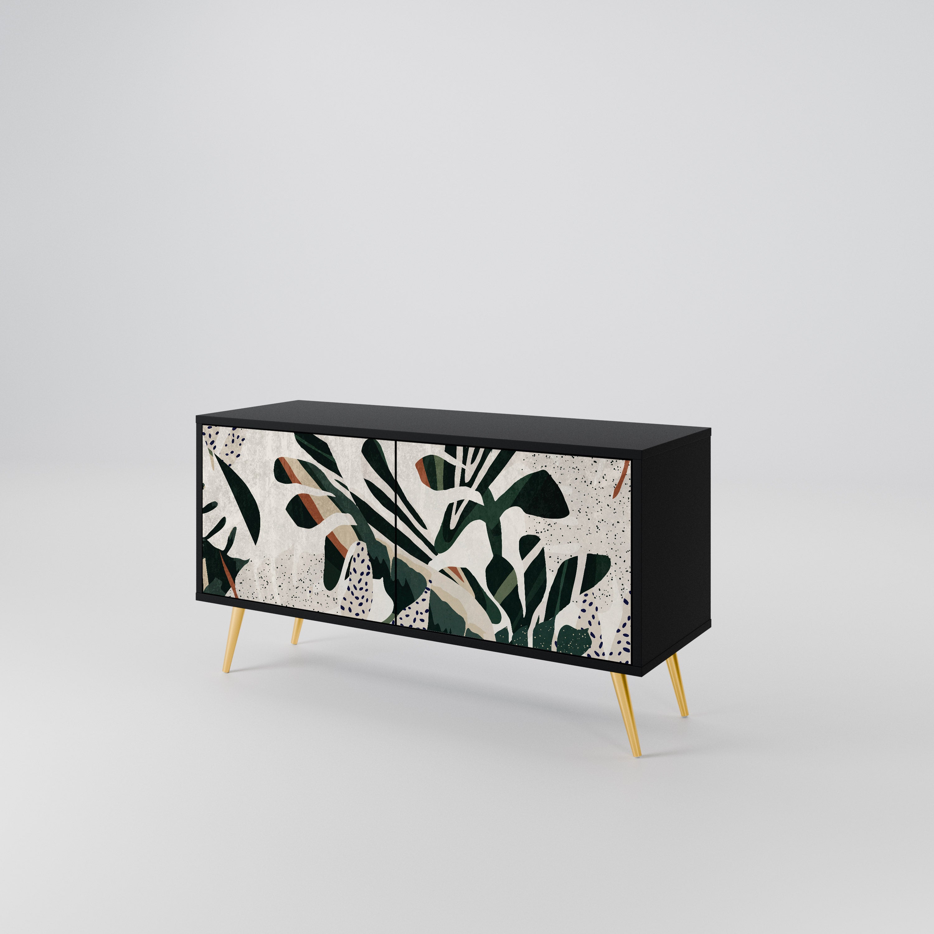 VERDURE FORMATION Compact 2-Door TV Cabinet