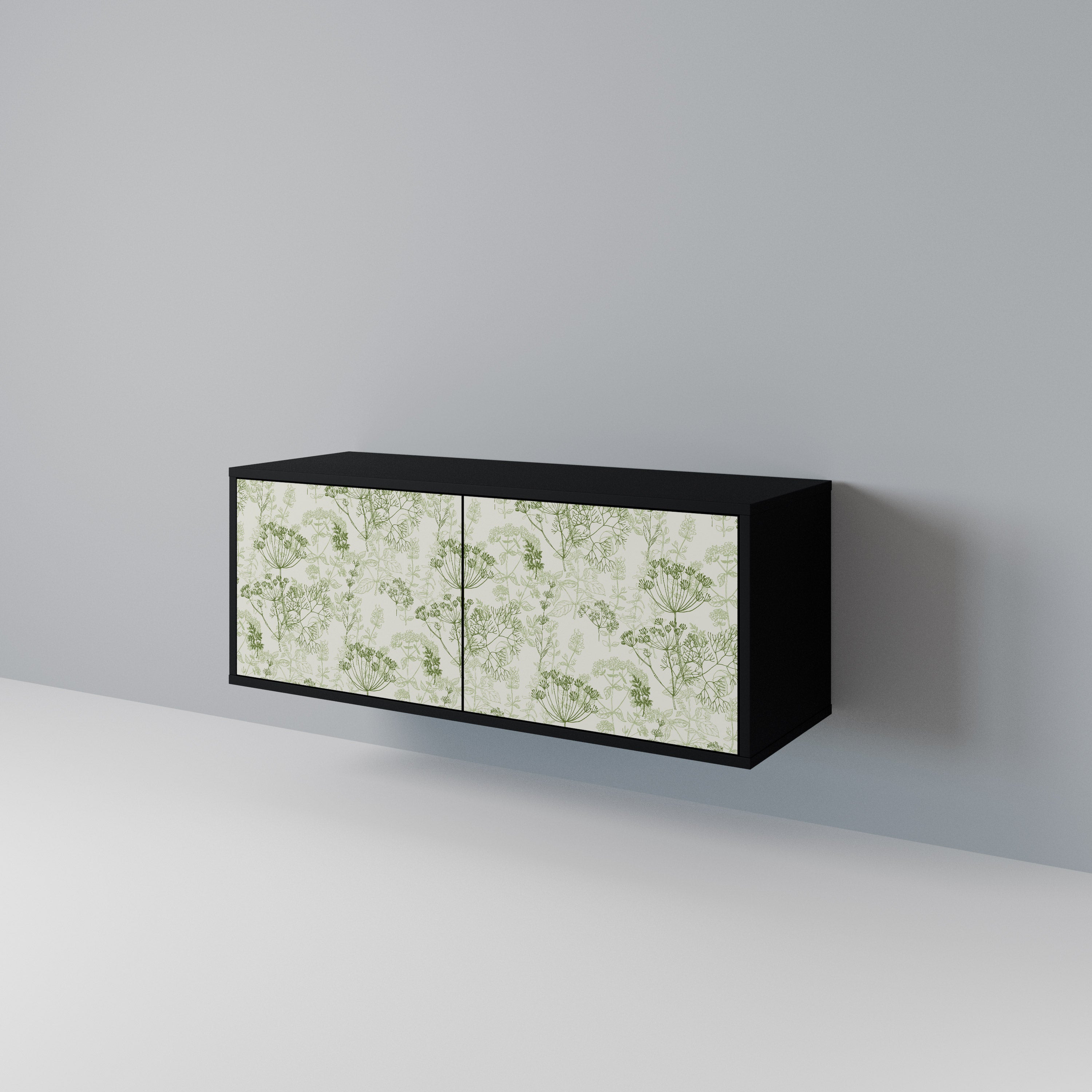 FENNEL BALDACHIN Compact 2-Door TV Cabinet