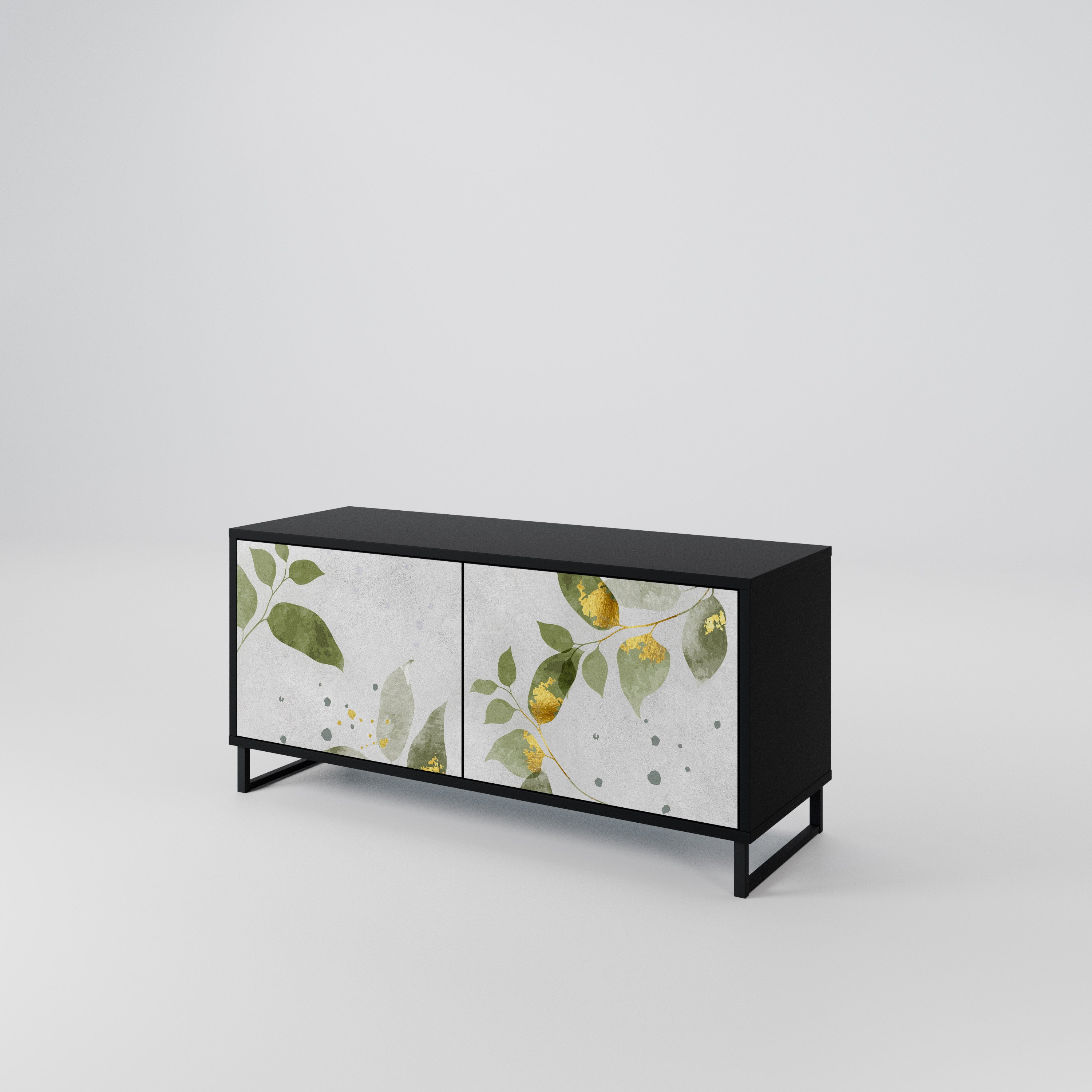 ELEGANT BOTANICS Compact 2-Door TV Cabinet