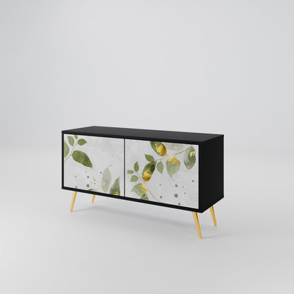 ELEGANT BOTANICS Kompakt TV-bänk med 2 dörrar