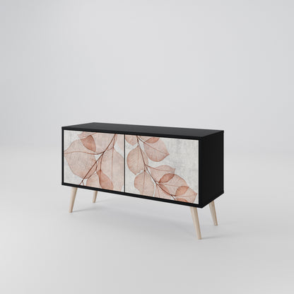 AUTUMN FRAGILITY Kompakt TV-bänk med 2 dörrar