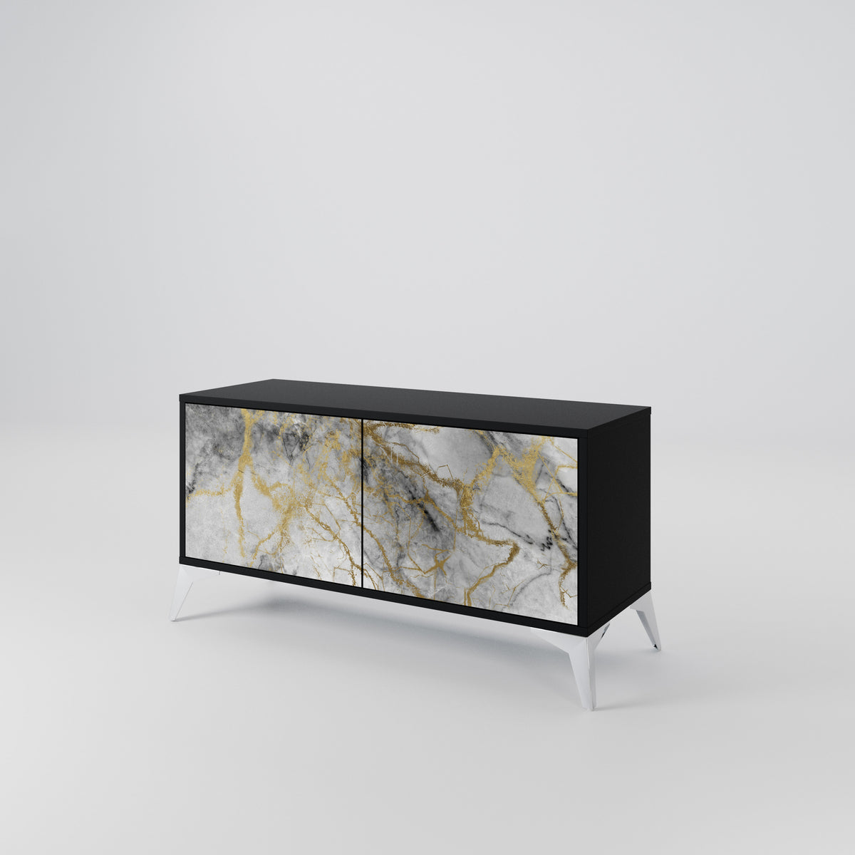 TIMELESS GLIDE Compact 2-Door TV Cabinet