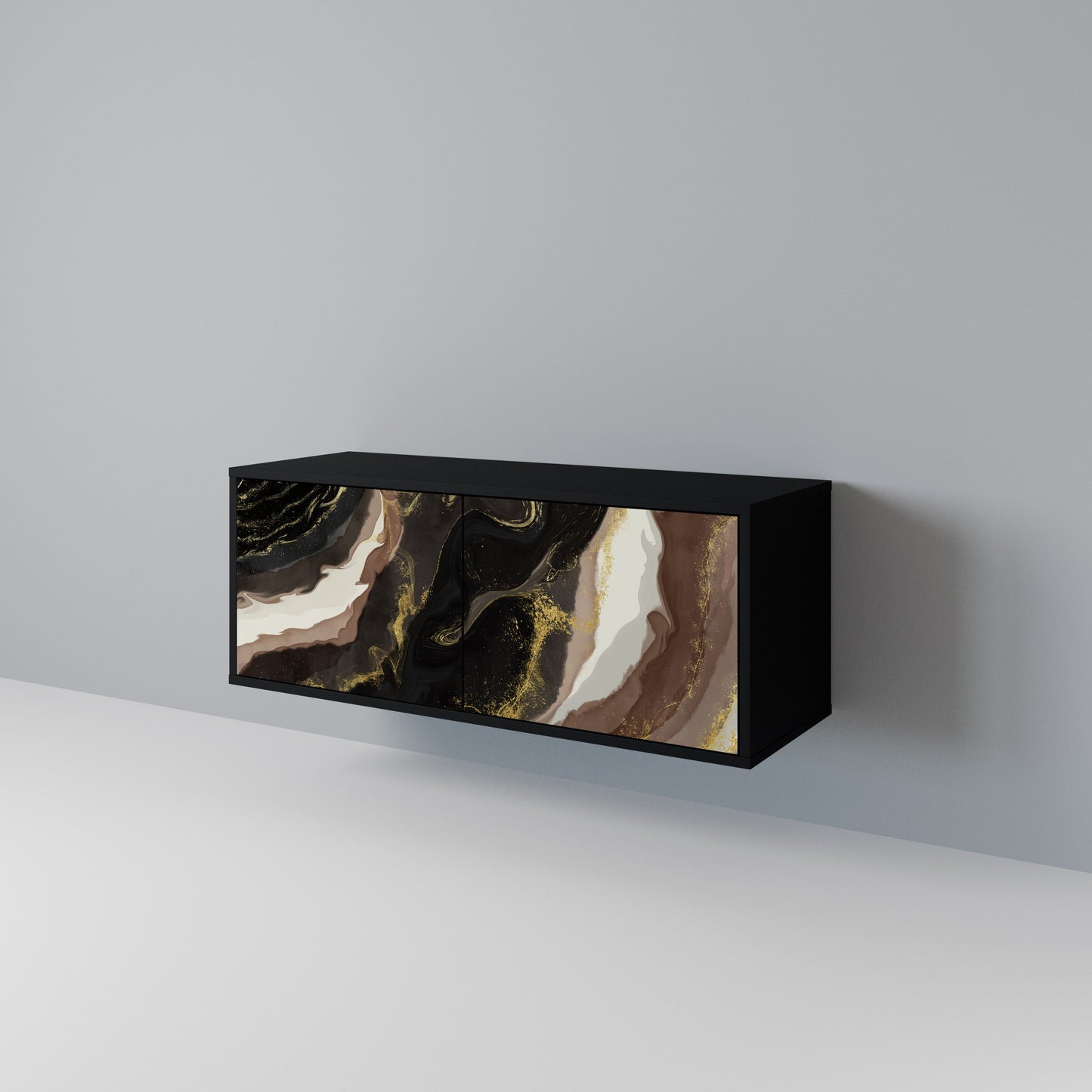 GOLD DUST Compact 2-Door TV Cabinet