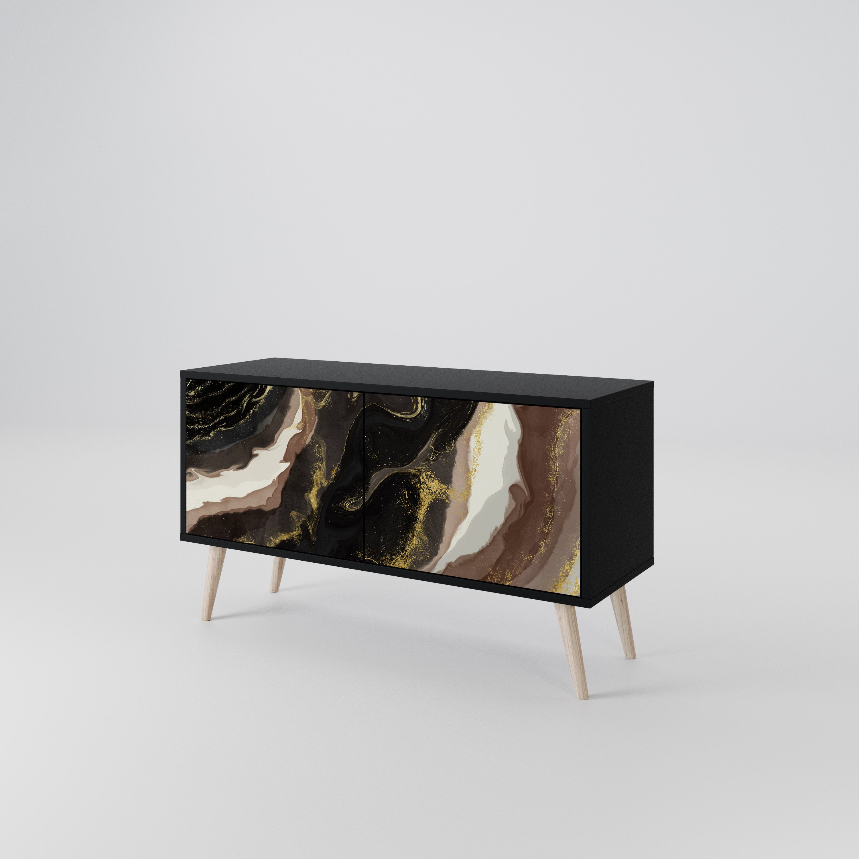 GOLD DUST Compact 2-Door TV Cabinet