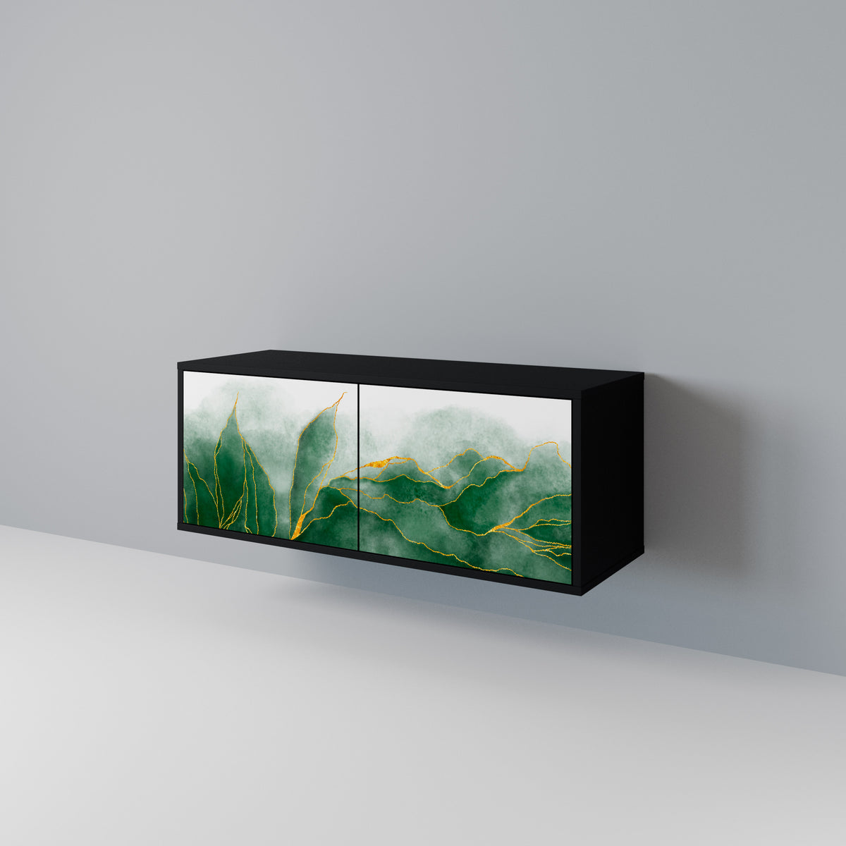 EXPENSIVE NATURE Kompakt TV-bänk med 2 dörrar