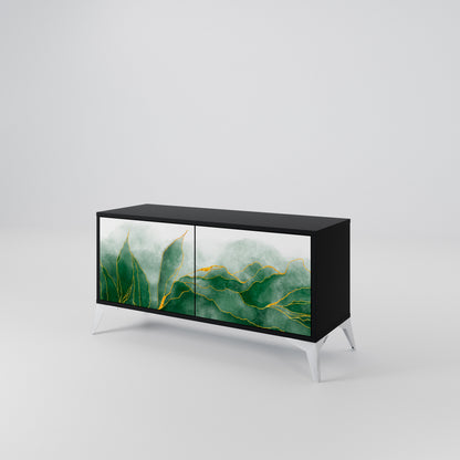 EXPENSIVE NATURE Kompakt TV-bänk med 2 dörrar