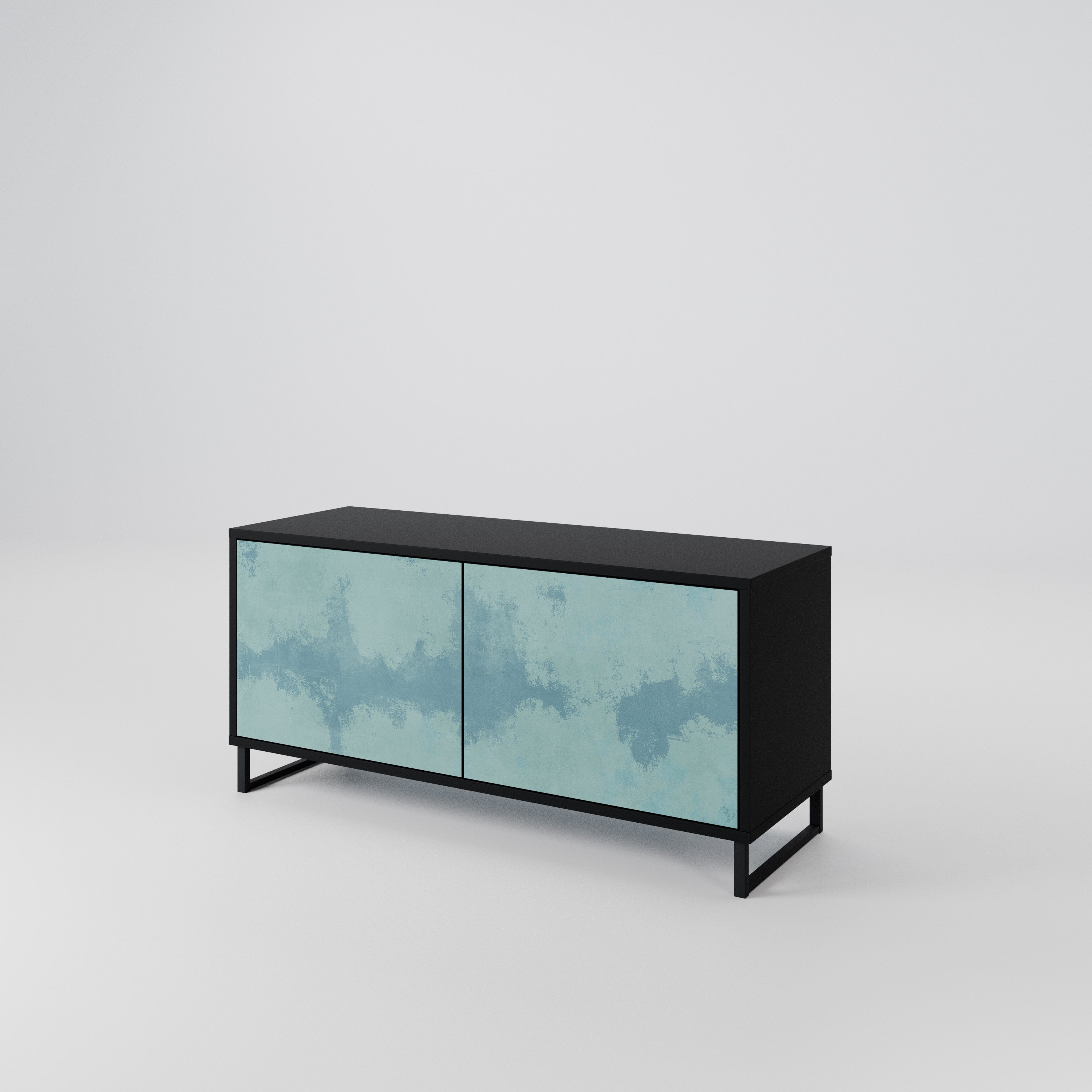 SKY WASH Compact 2-Door TV Cabinet