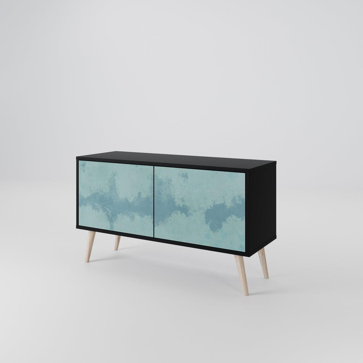 SKY WASH Compact 2-Door TV Cabinet