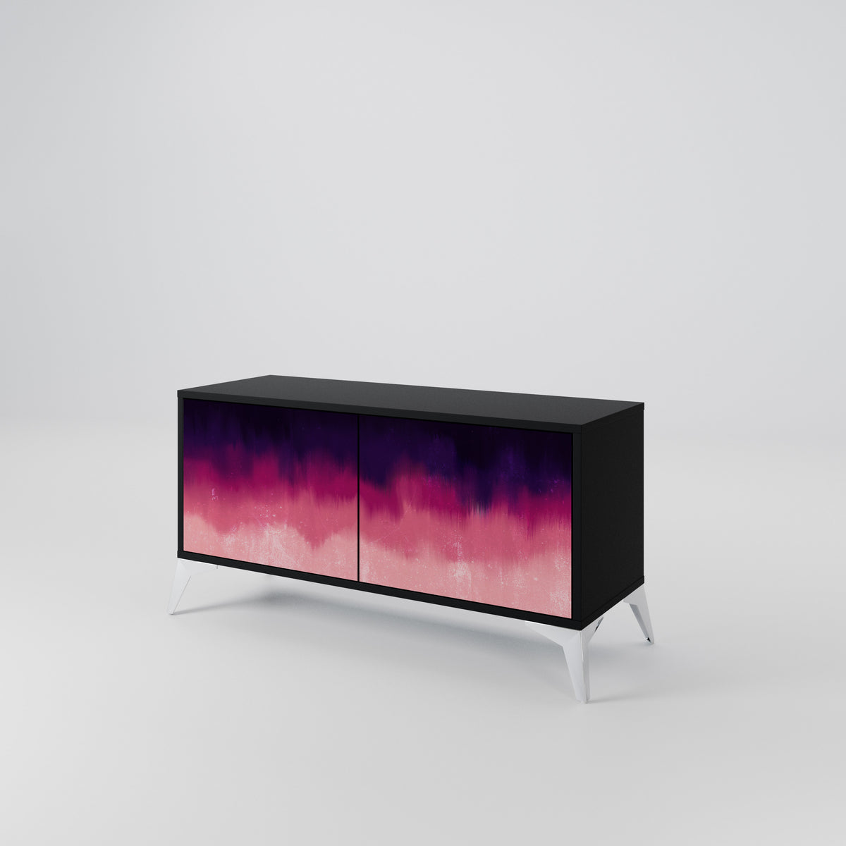 AURORA BOREALIS Compact 2-Door TV Cabinet