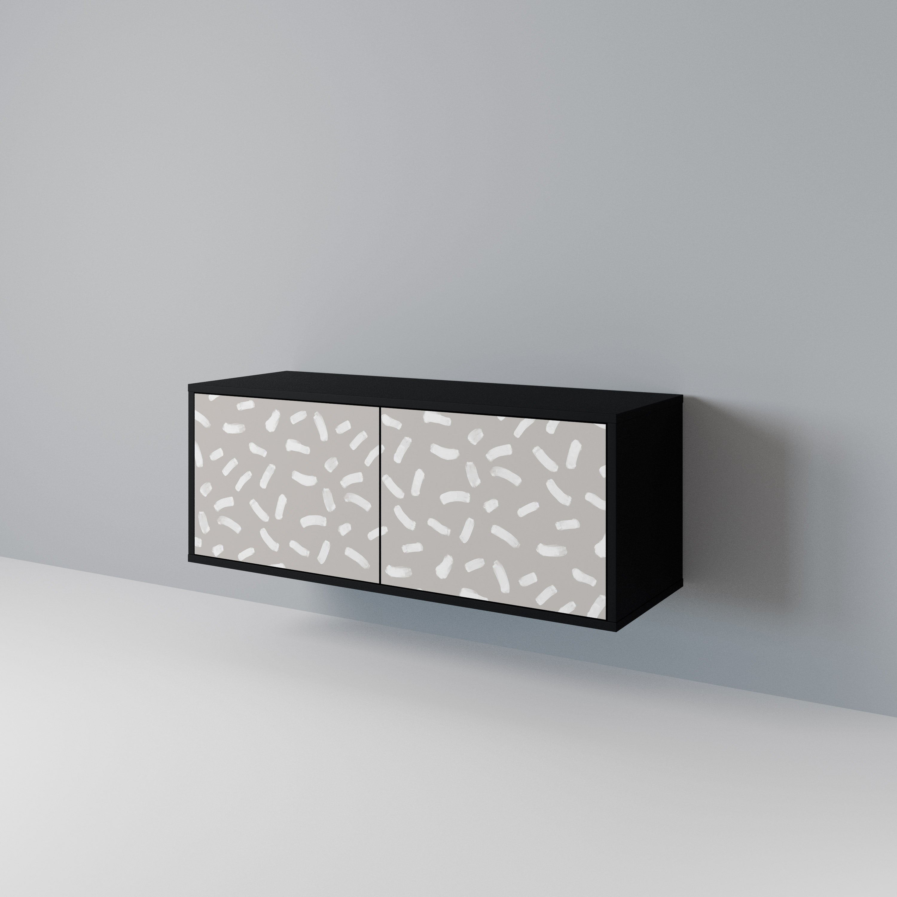 PASSING SECONDS Compact 2-Door TV Cabinet