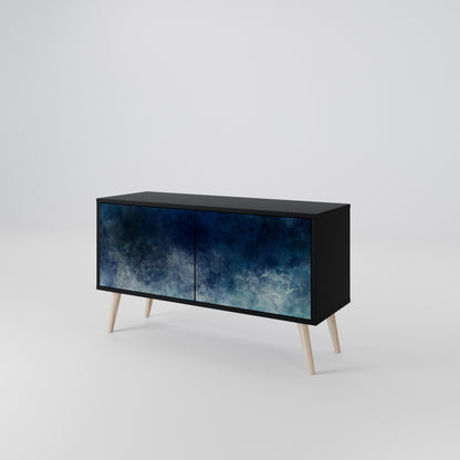 CELESTIAL FALL Kompakt TV-bänk med 2 dörrar