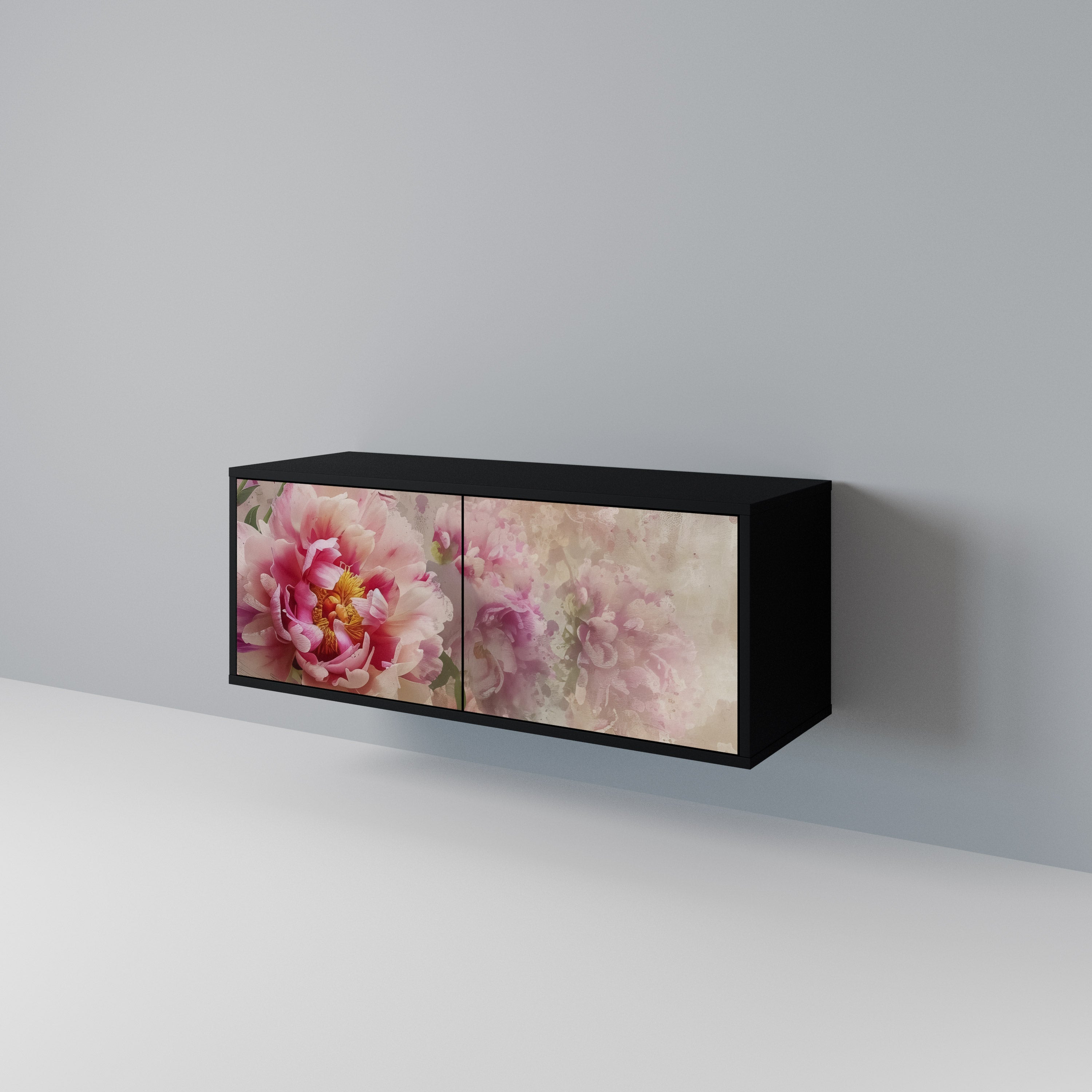 PEONY WHISPER Kompakt TV-bänk med 2 dörrar