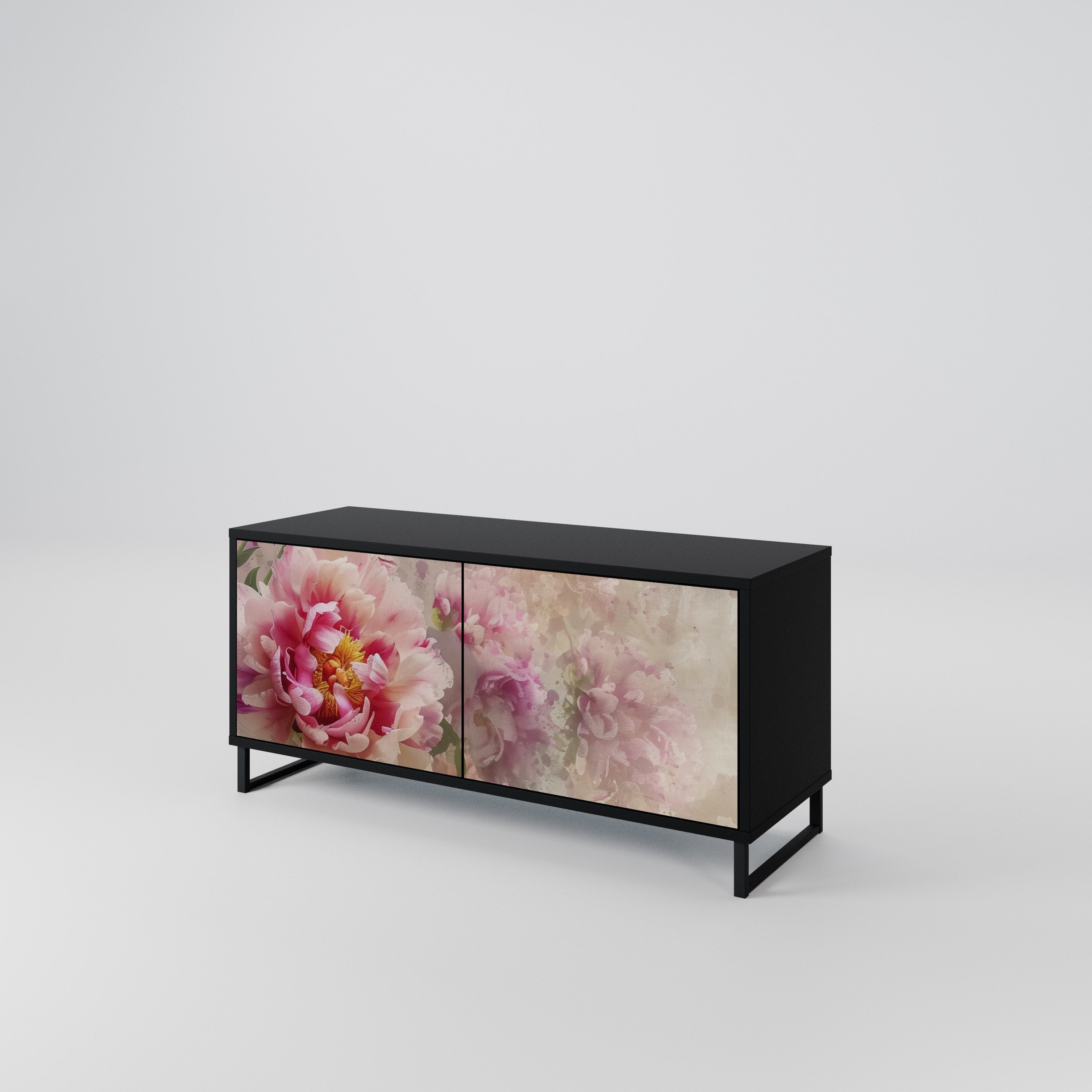 PEONY WHISPER Kompakt TV-bänk med 2 dörrar