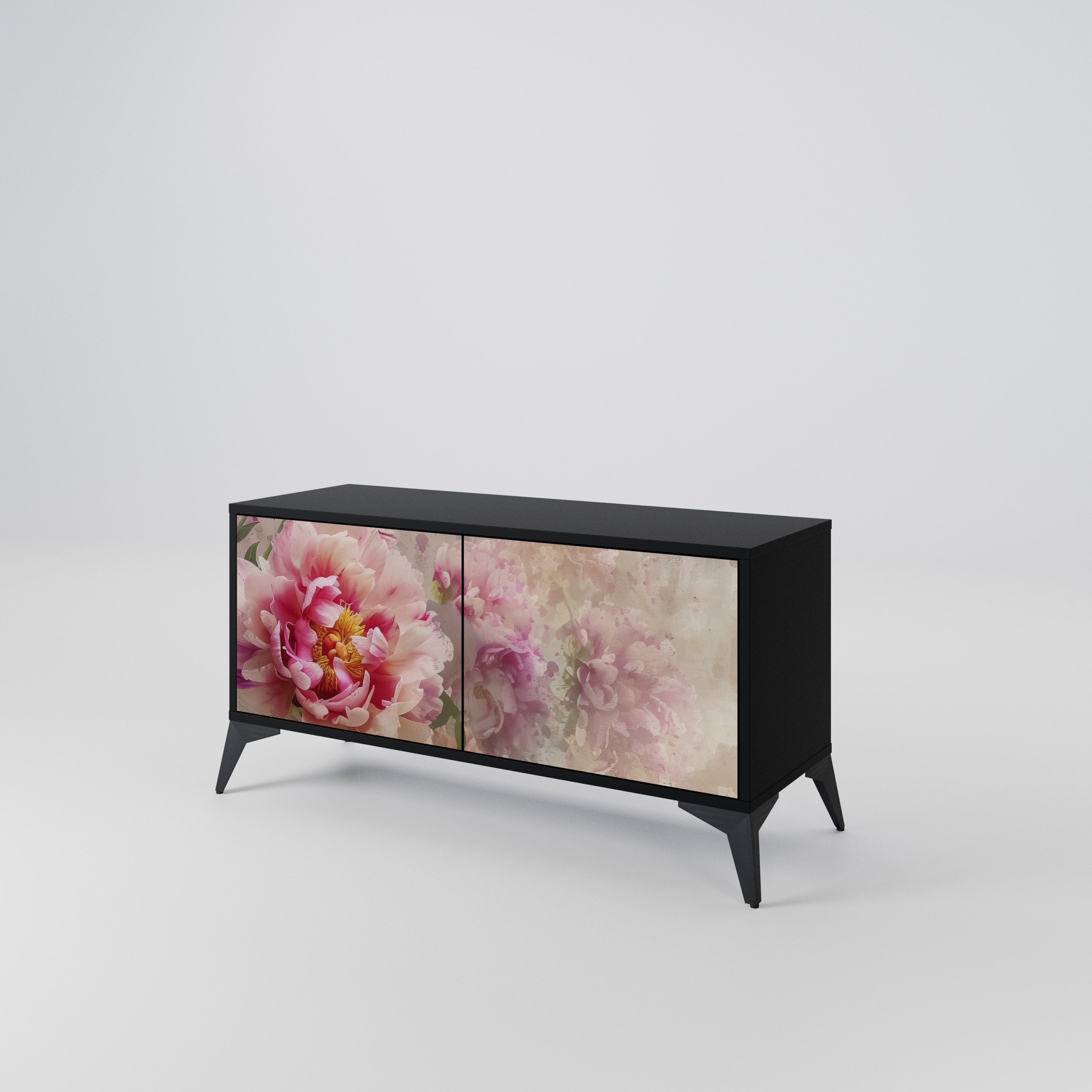 PEONY WHISPER Kompakt TV-bänk med 2 dörrar