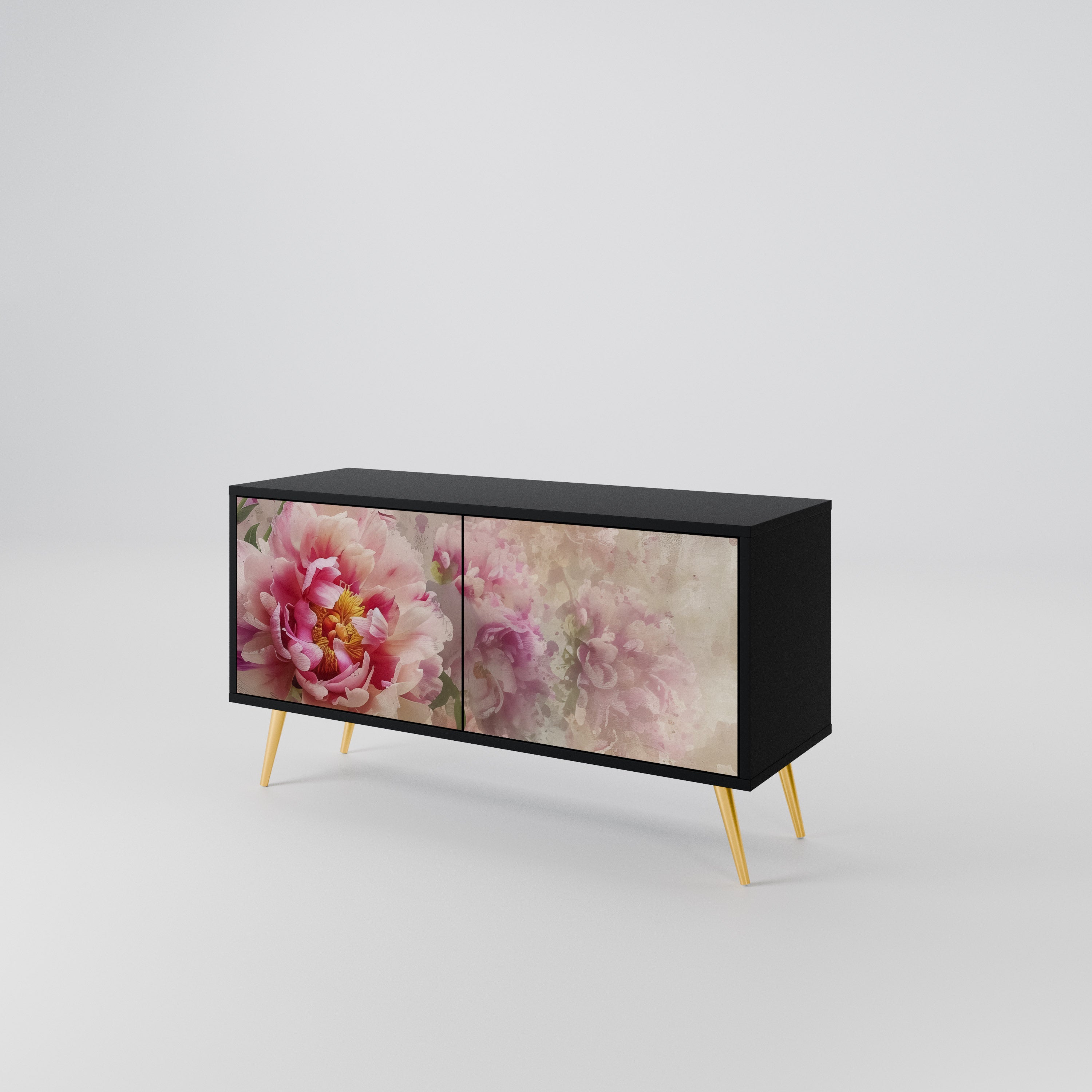 PEONY WHISPER Kompakt TV-bänk med 2 dörrar