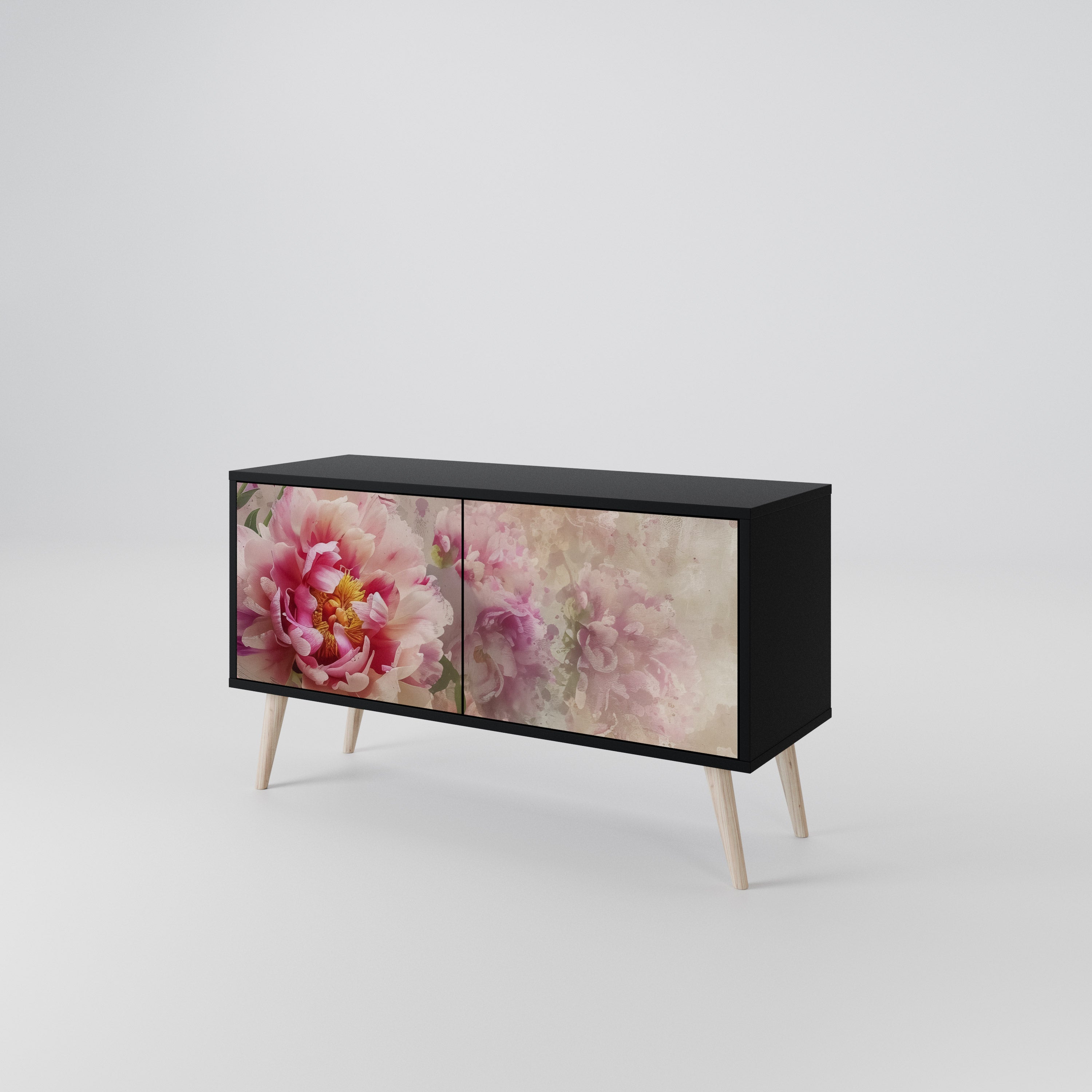 PEONY WHISPER Kompakt TV-bänk med 2 dörrar
