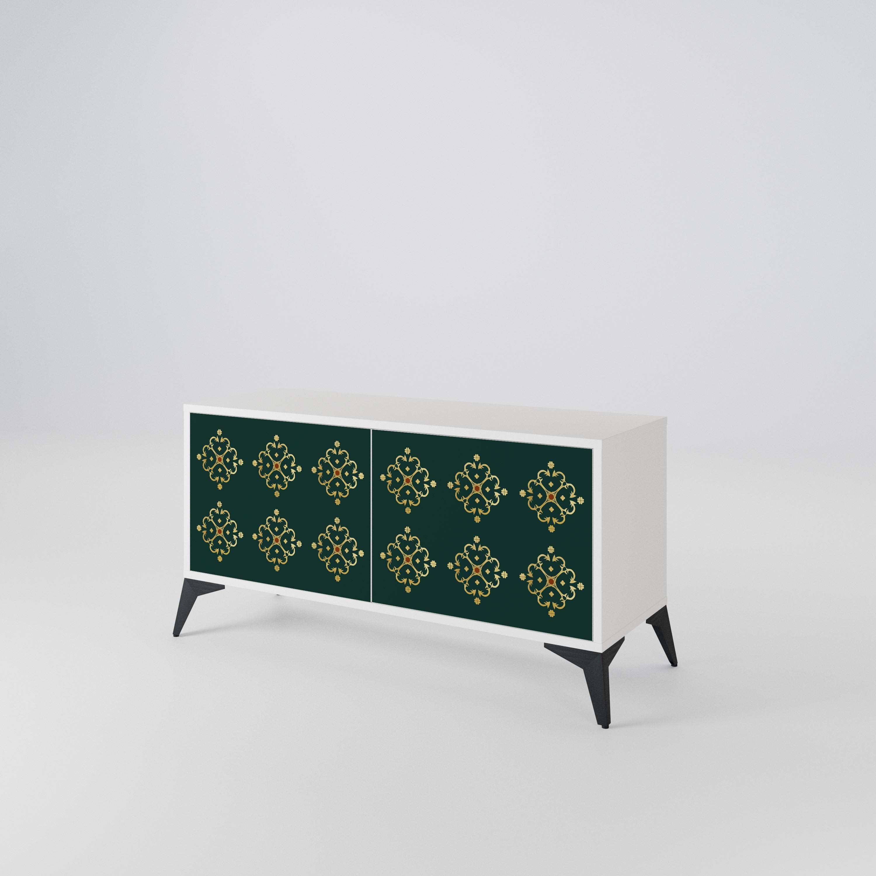 ROYAL MEDALLION Compact 2-Door TV Cabinet