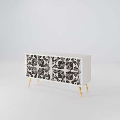 MONOCHROME NEXUS Kompakt TV-bänk med 2 dörrar